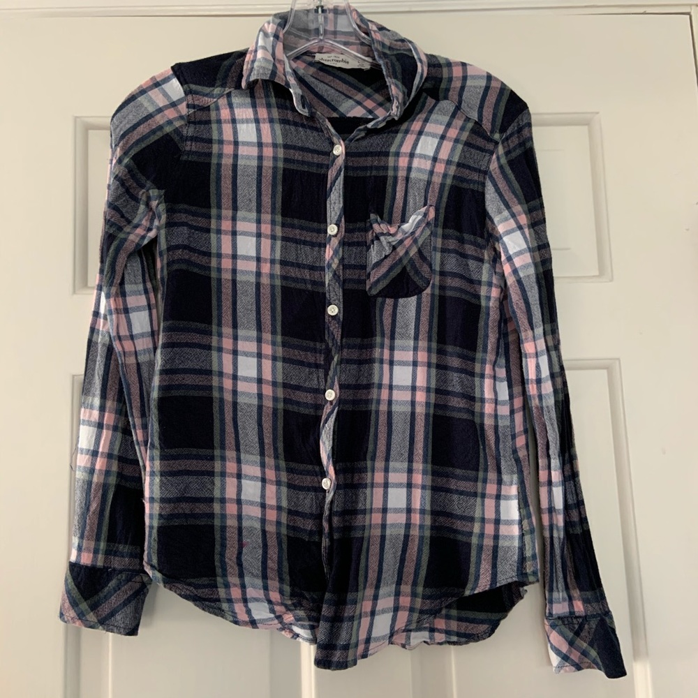 Girls Abercrombie Flannel